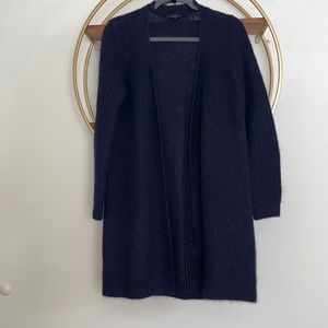 COS Mohair Wool Blend Longline Cardigan XS